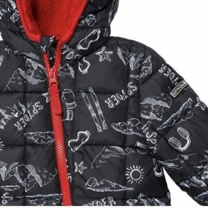 Like New WITHOUT Tags Spyder Full body SNOWSUIT bunting coat boy 9-12 mo